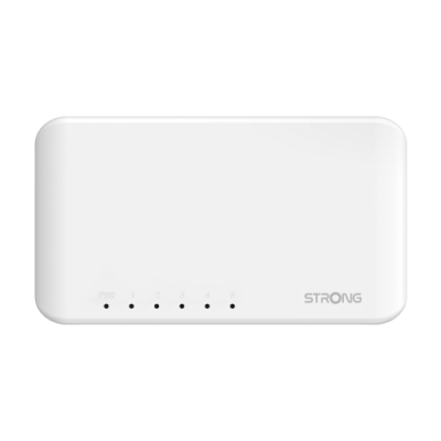 Strong SW5000P switch Gigabit Ethernet 10 100 1000 Blanco