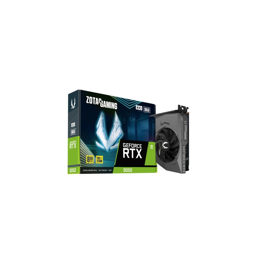22870-Zotac GAMING GeForce RTX 3050 Eco Solo NVIDIA 8 GB GDDR6 22870-Zotac GAMING GeForce RTX 3050 Eco Solo NVIDIA 8 GB GDDR6
