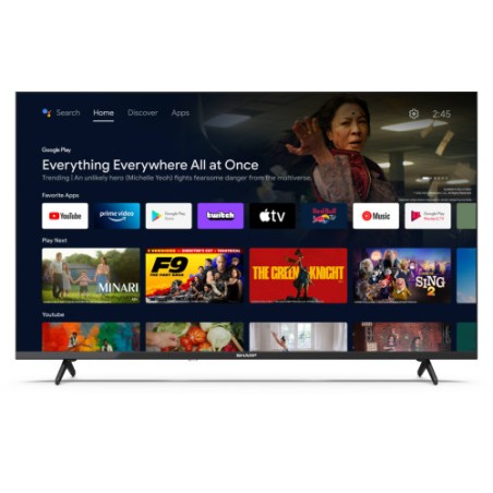 22874-Sharp 40FH2EA Televisor 101,6 cm (40") Full HD Smart TV Wifi Negro