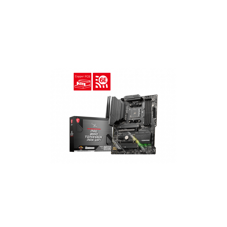 23030-MSI MAG B550 TOMAHAWK MAX WIFI AMD B550 Zocalo AM4 ATX 23030-MSI MAG B550 TOMAHAWK MAX WIFI AMD B550 Zocalo AM4 ATX