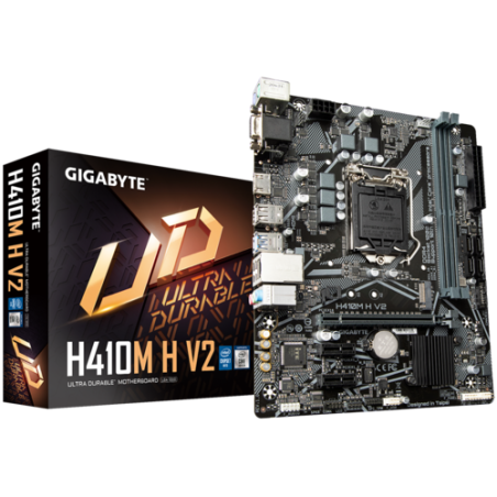 23155-Gigabyte H410M H V2 placa base Intel H410 LGA 1200 micro ATX