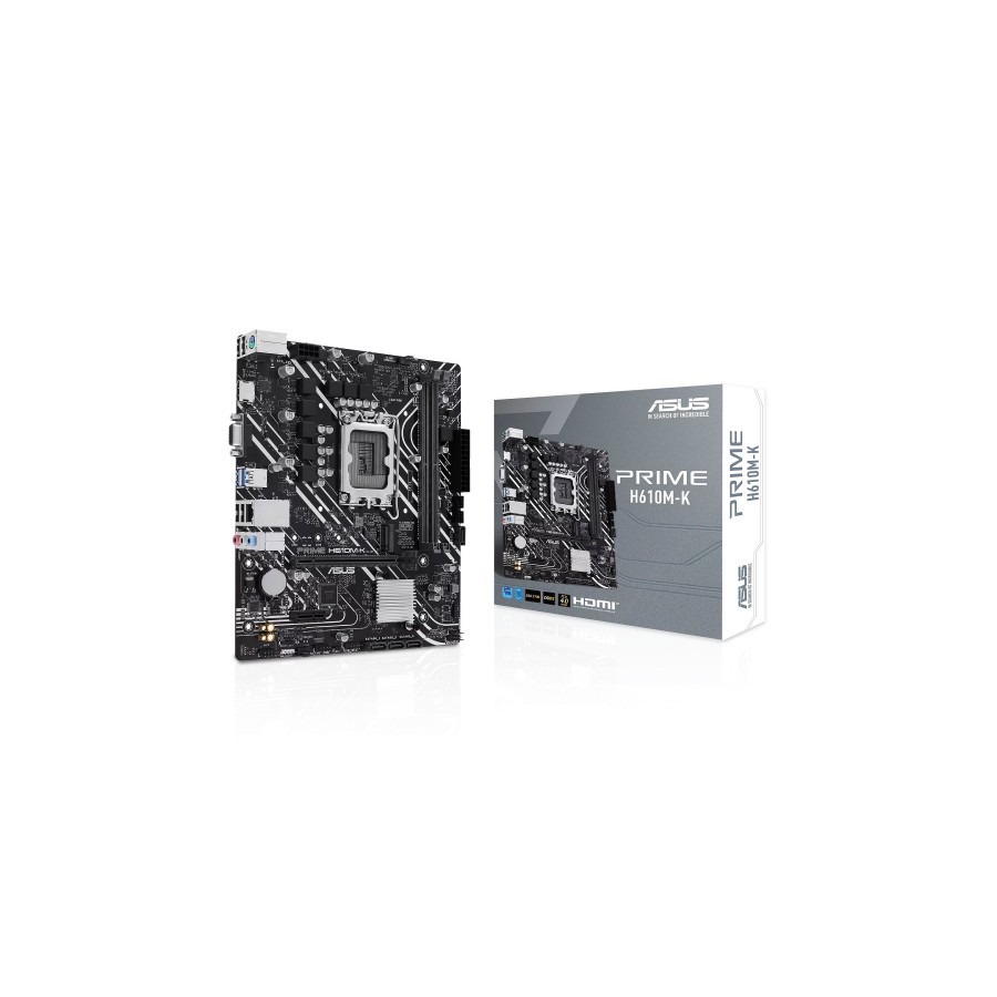 23238-PLACA ASUS PRIME H610M-K,INTEL,1700,H610,2DDR5,96G,VGA+HDMI,GBLAN,4SATA3+M.2,3USB3.2,MATX 23238-PLACA ASUS PRIME H610M-K,INTEL,1700,H610,2DDR5,96G,VGA+HDMI,GBLAN,4SATA3+M.2,3USB3.2,MATX
