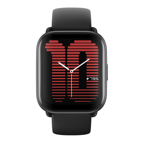 23249-Amazfit Active 4,45 cm (1.75") AMOLED Digital 390 x 450 Pixeles Pantalla tactil Negro GPS (satelite)