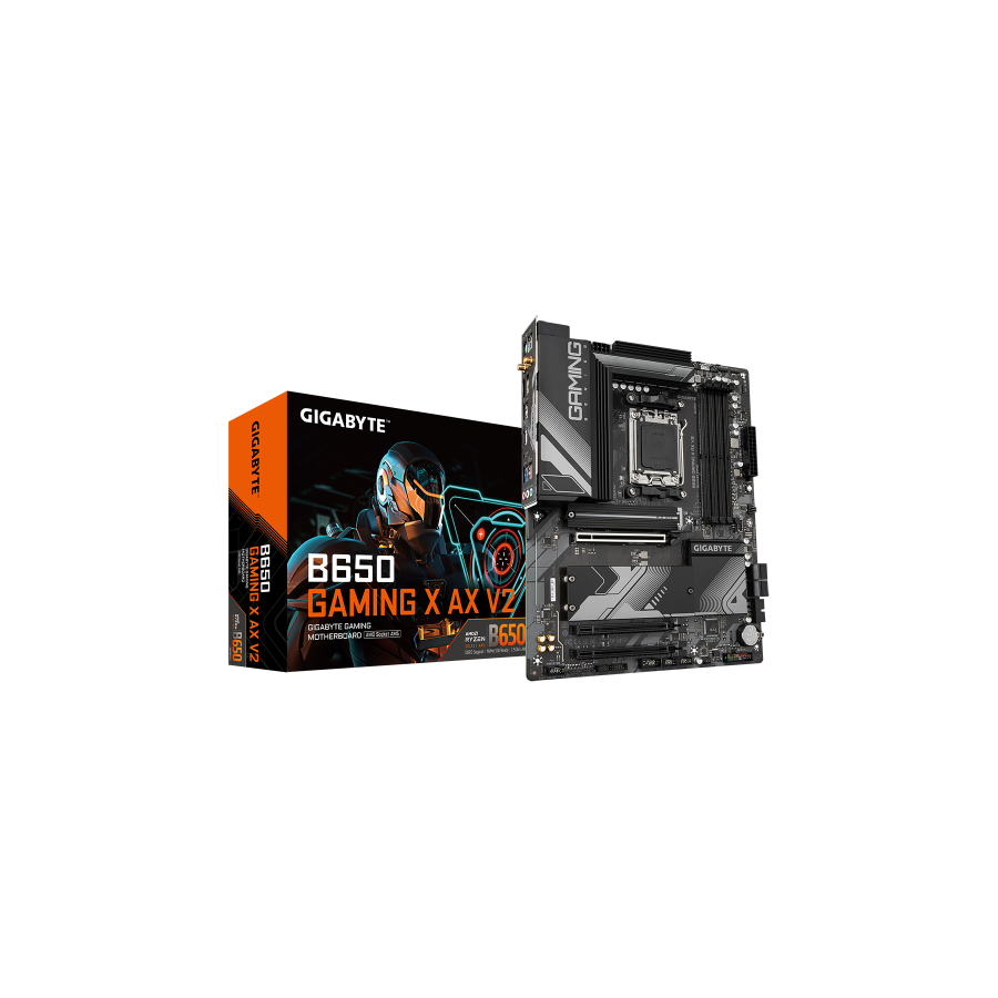 23277-Gigabyte B650 GAMING X AX V2 placa base AMD B650 Zocalo AM5 ATX 23277-Gigabyte B650 GAMING X AX V2 placa base AMD B650 Zocalo AM5 ATX