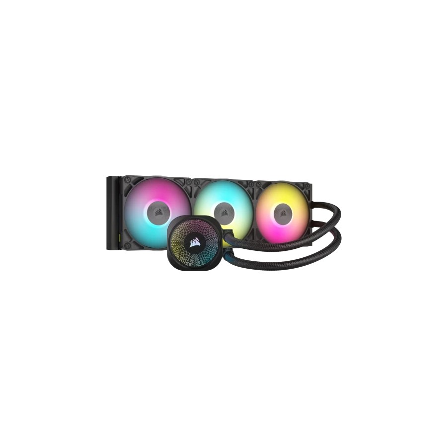 23314-Corsair iCUE LINK TITAN RX RGB Procesador Sistema de refrigeracion liquida todo en uno 12 cm Negro 1 pieza(s)