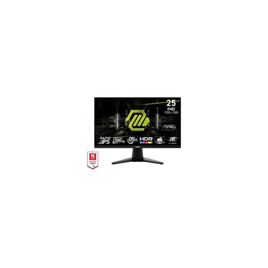 23339-MSI MONITOR MAG 255XF. 24.5" IPS PLANO. 1920X1080 . 300HZ. NEGRO 23339-MSI MONITOR MAG 255XF. 24.5" IPS PLANO. 1920X1080 . 300HZ. NEGRO