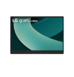 23364-LG 17MT70 Monitor portatil Negro, Acero inoxidable 43,2 cm (17") LED 2560 x 1600 Pixeles