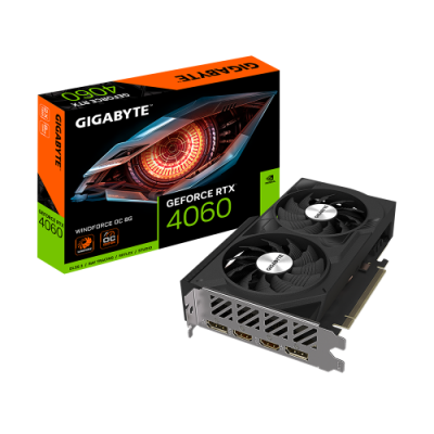 Gigabyte GeForce RTX 4060 WINDFORCE OC 8G NVIDIA 8 GB GDDR6