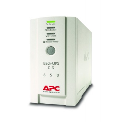 APC Back UPS sistema de alimentacion ininterrumpida UPS En espera Fuera de linea o Standby Offline 065 kVA 400 W 4 salidas AC