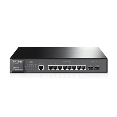 TP LINK SWITCH ADMINISTRADO JETSTREAM 8 PUERTOS GIGABIT L2 2 RANURAS SFP OMADA SDN CONTROLLER