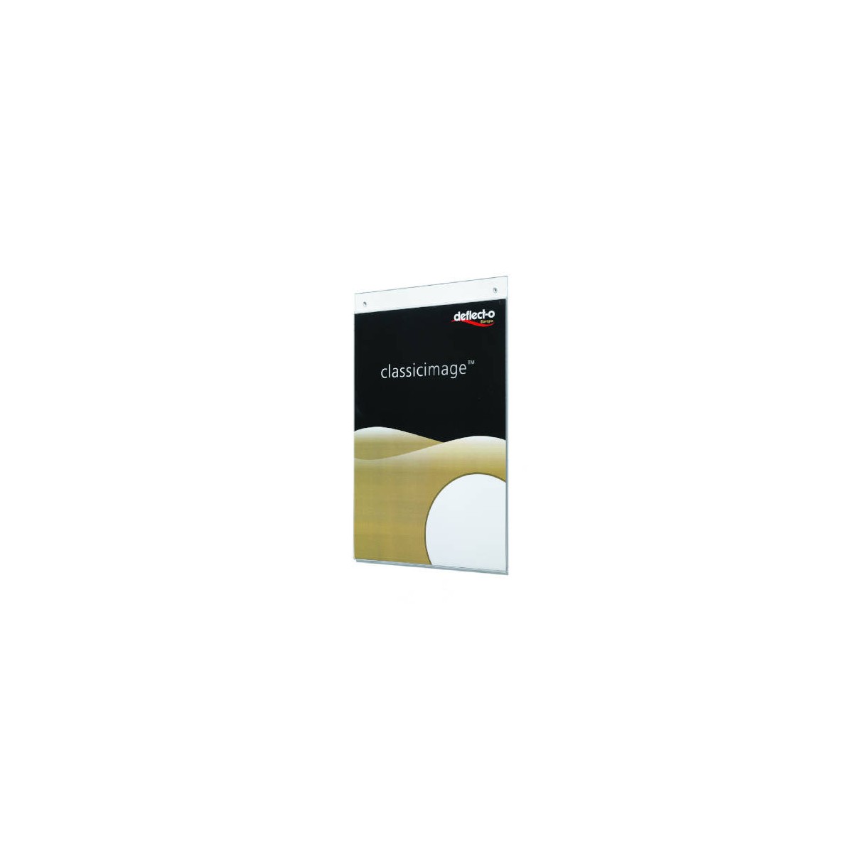 EXPOSITOR DE PARED FORMATO A4 VERTICAL DEFLECTO 47001