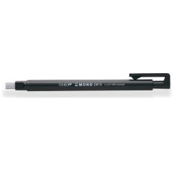 2414-BORRADOR DE PRECISION PUNTA RECTANGULAR 2,5 X 5 MM. CUERPO NEGRO TOMBOW EH-KUS11