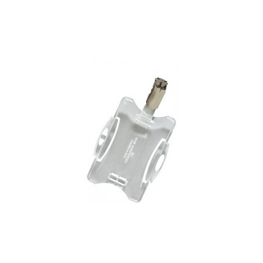 24457-CAJA DE 25 IDENTIFICADORES PARA TARJETAS SEGURIDAD SIMPLE CON PINZA 54X85MM DURABLE 8118-19 24457-CAJA DE 25 IDENTIFICADORES PARA TARJETAS SEGURIDAD SIMPLE CON PINZA 54X85MM DURABLE 8118-19