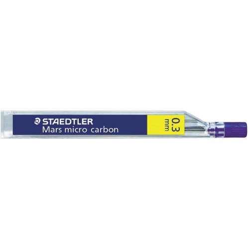 24497-MINAS MICRO CARBON 250, 0,3MM, GRAD. HB STAEDTLER 250 03-HB