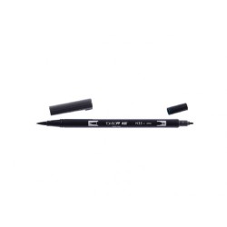2458-ROTULADOR DOBLE PUNTA PINCEL COOL GRAY 12 COLOR GRIS TOMBOW ABT-N35