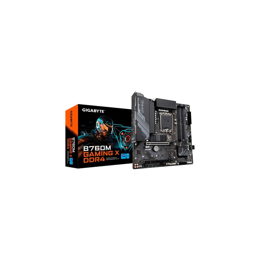 24602-PLACA GIGABYTE B760M GAMING X DDR4,INTEL,1700,B760,4DDR4,128GB,HDMI+DP,4SATA+3M.2,3USB 3.2+USB-C,2.5GB,MATX 24602-PLACA GIGABYTE B760M GAMING X DDR4,INTEL,1700,B760,4DDR4,128GB,HDMI+DP,4SATA+3M.2,3USB 3.2+USB-C,2.5GB,MATX