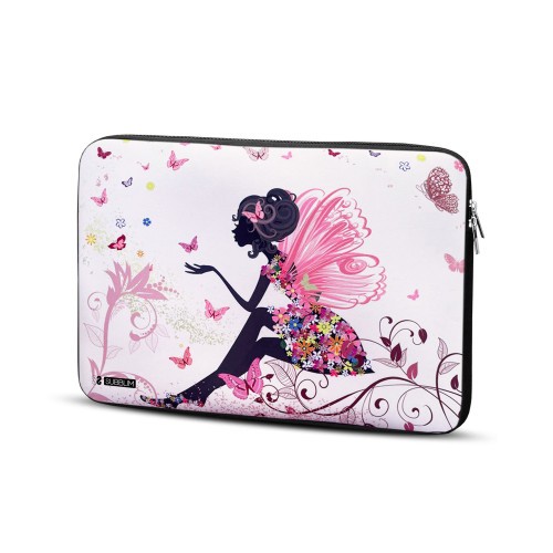 24609-SUBBLIM Funda Ordenador Neopreno Trendy Sleeve Neo Hada 15,6"