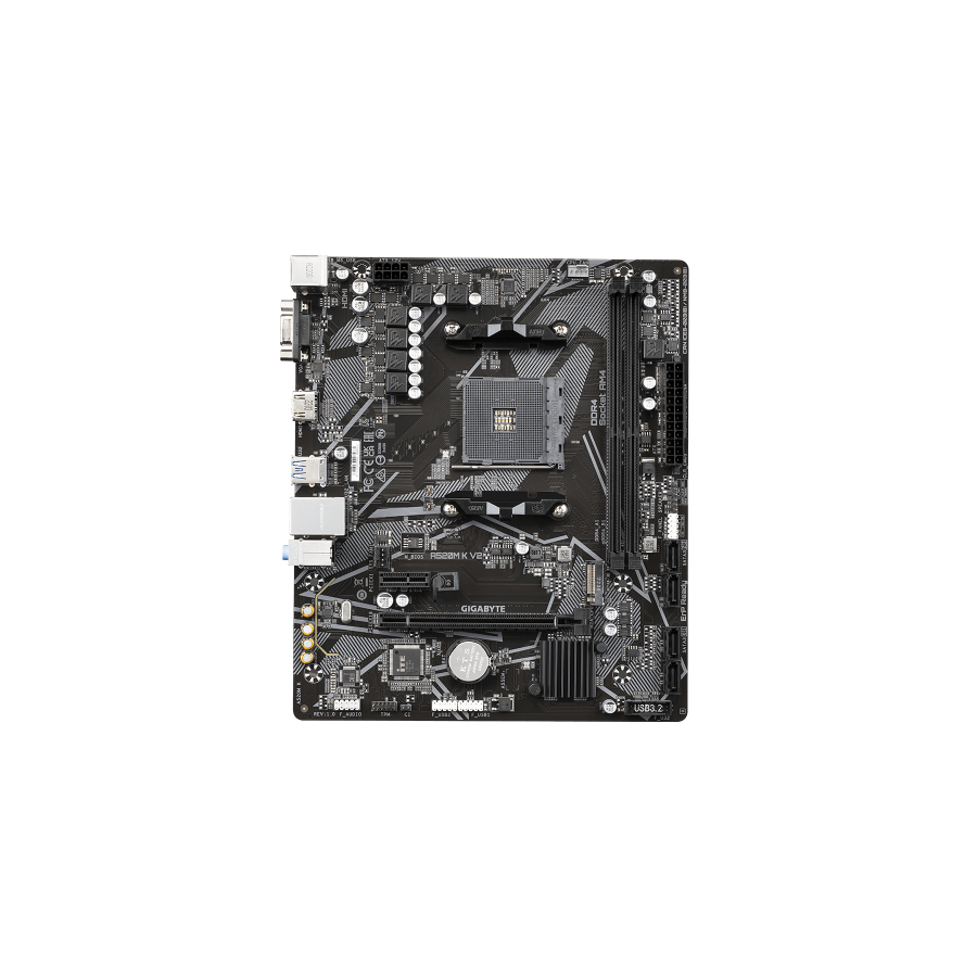 24617-Gigabyte A520M K V2 placa base AMD A520 Zocalo AM4 micro ATX 24617-Gigabyte A520M K V2 placa base AMD A520 Zocalo AM4 micro ATX