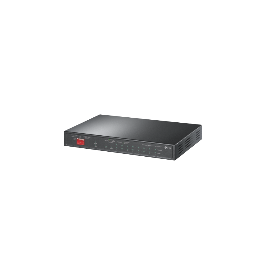 24630-TP-Link TL-SG1210PP switch No administrado Gigabit Ethernet (10/100/1000) Energia sobre Ethernet (PoE) Negro