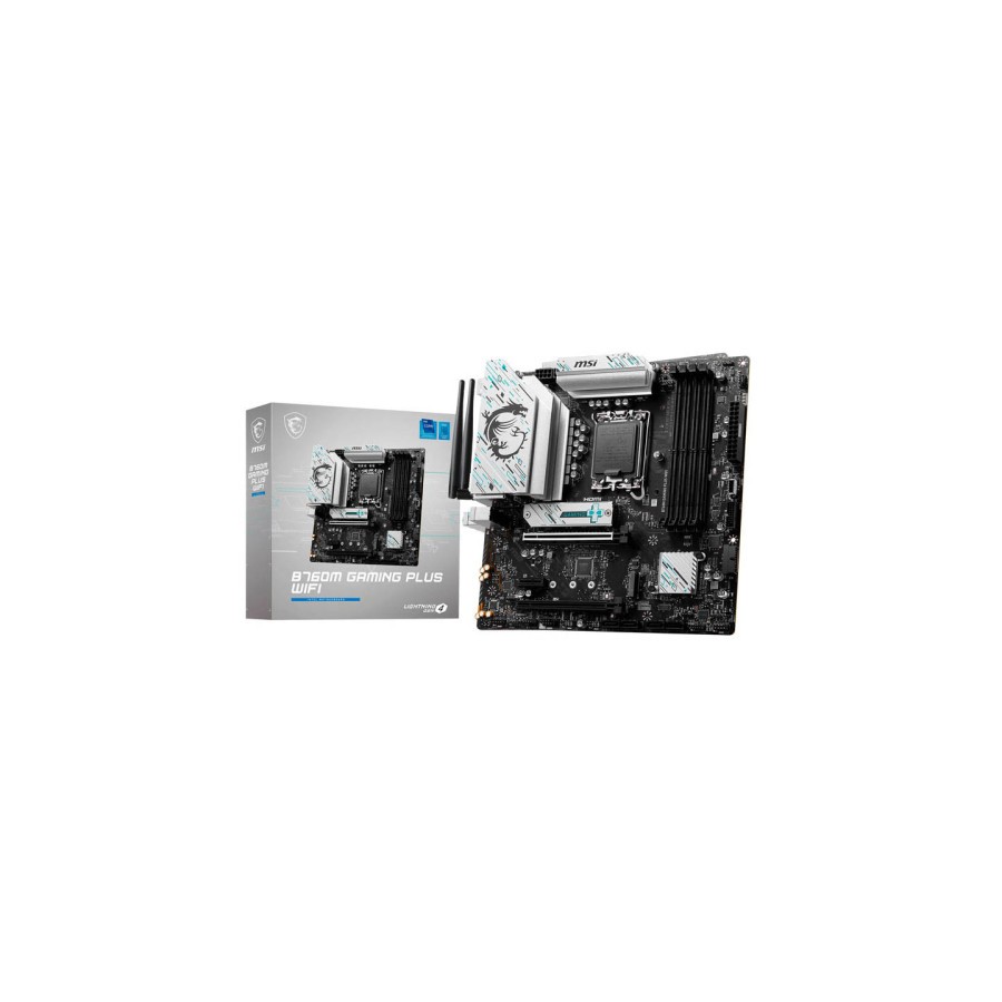 24656-PLACA MSI B760M GAMING PLUS WIFI,INTEL,1700,B760,4DDR5,192GB,2HDMI+2DP,4SATA+2M.2,5USB 3.2+2USB-C,2.5GB+WIFI6E+BT5 24656-PLACA MSI B760M GAMING PLUS WIFI,INTEL,1700,B760,4DDR5,192GB,2HDMI+2DP,4SATA+2M.2,5USB 3.2+2USB-C,2.5GB+WIFI6E+BT5