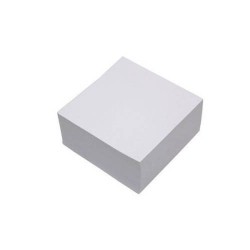 2479-TACO DE NOTAS ENCOLADO BLANCO DE 500 HOJAS DE 10X10 CM. OFFICE CLUB 320076