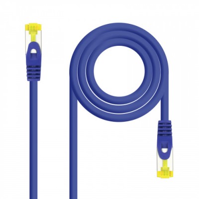 Nanocable Cable de red latiguillo RJ45 LSZH Cat6A SFTP AWG26 Azul 20 m