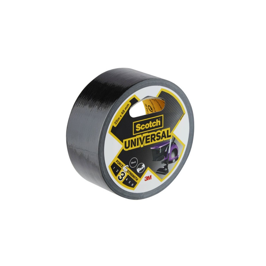 24935-ROLLO CINTA AMERICANA UNIVERSAL 2904 NEGRO 48MM X 25M SCOTCH 7100205219 24935-ROLLO CINTA AMERICANA UNIVERSAL 2904 NEGRO 48MM X 25M SCOTCH 7100205219