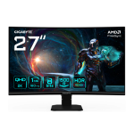 24959-GIGABYTE GS27QCA 27" Monitor Curvo para Gaming QHD - 2560 x 1440, 180Hz, 1ms, 250 cd/m2, FreeSync, HDR Ready, HDMI