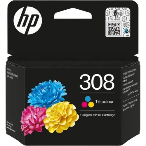 24961-HP Cartucho de Tinta Original 308 tricolor