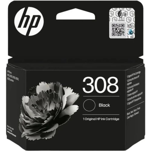 24962-HP Cartucho de Tinta Original 308 negra (UE)