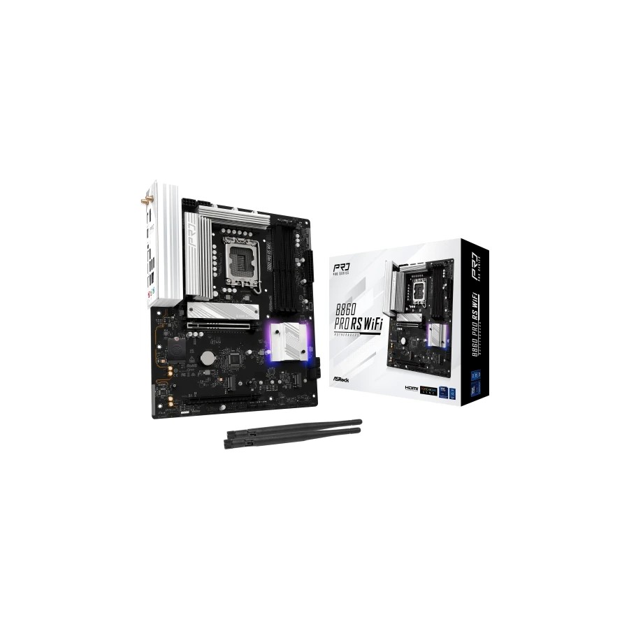 24988-PLACA ASROCK B860 PRO RS WIFI,INTEL,1851,B860,4DDR5,256GB,1HDMI+1DP,4SATA3+2M.2,2.5GBLAN,WIFI6E+BT5.3,8USB3.2+2USB 24988-PLACA ASROCK B860 PRO RS WIFI,INTEL,1851,B860,4DDR5,256GB,1HDMI+1DP,4SATA3+2M.2,2.5GBLAN,WIFI6E+BT5.3,8USB3.2+2USB