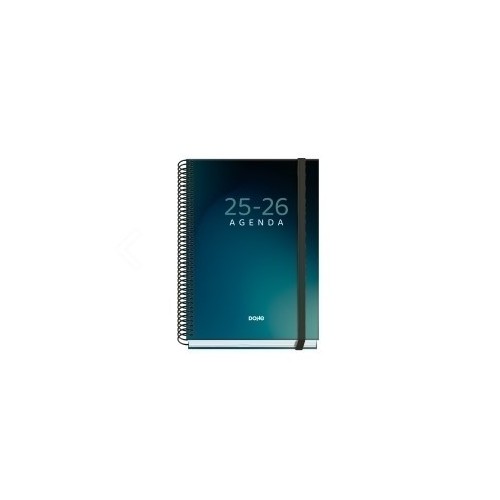 25024-AGENDA ESCOLAR 2025-2026 TAMANO A5 TAPA CARTON FORRADO DIA PAGINA PRIME BOREAL DOHE 52046