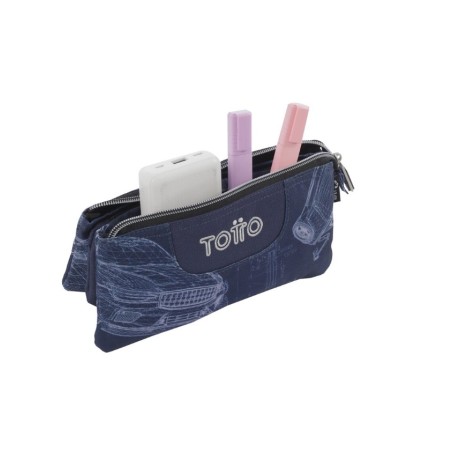 25098-ESTUCHE 3 COMPARTIMENTOS TABLERO BLUEPRINT TOTTO AC52ECO012-2426Z-0JJ