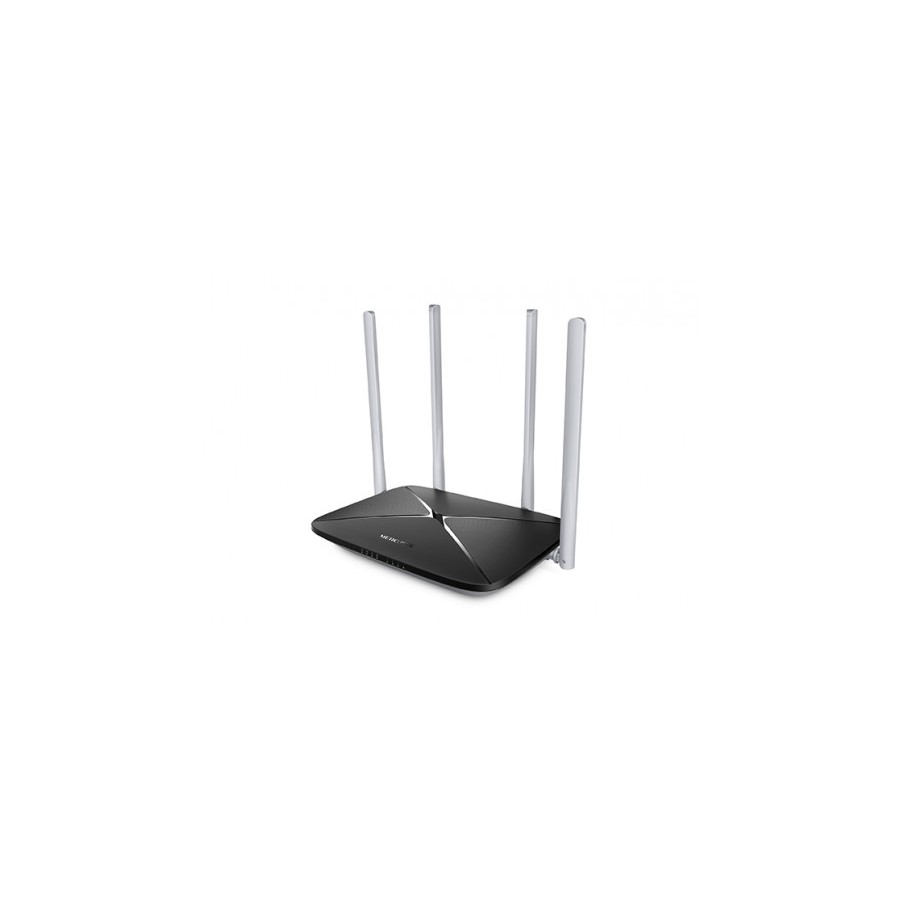 25228-Mercusys AC12 router inalambrico Ethernet rapido Doble banda (2,4 GHz / 5 GHz) Negro 25228-Mercusys AC12 router inalambrico Ethernet rapido Doble banda (2,4 GHz / 5 GHz) Negro