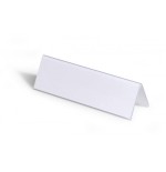25285-CAJA DE 25 PORTANOMBRES RIGIDOS PVC 122X210 MM DURABLE 8052-19