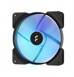 25370-Fractal Design Aspect 14 RGB PWM Carcasa del ordenador Ventilador 14 cm Negro 1 pieza(s)