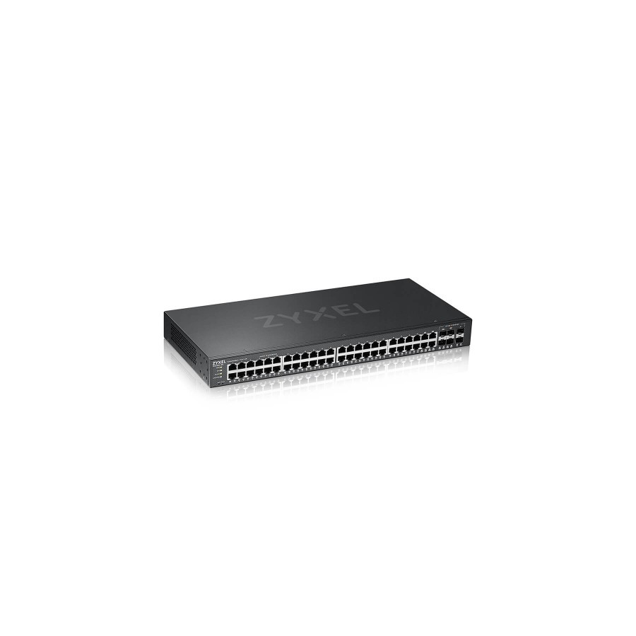 25411-Zyxel GS2220-50-EU0101F switch Gestionado L2 Gigabit Ethernet (10/100/1000) Negro 25411-Zyxel GS2220-50-EU0101F switch Gestionado L2 Gigabit Ethernet (10/100/1000) Negro