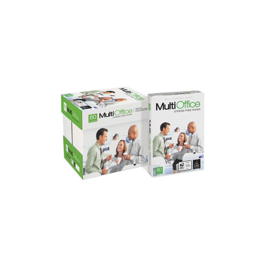 25688-PAQUETE 500H PAPEL FIT STANDARD 80GR A4 MULTIOFFICE CIE 161 MLT0800253