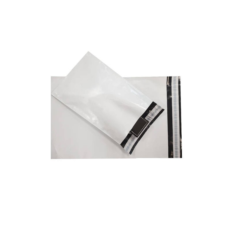 2580-CAJA DE 500 BOLSAS E-COMERCE OPACAS 70% LDPE RECICLADO 350X450+40 MM BC35045060SIN