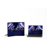 25997-ASUS ZenScreen Fold OLED MQ17QH pantalla para PC 43,9 cm (17.3") 2560 x 1920 Pixeles Quad HD Plata