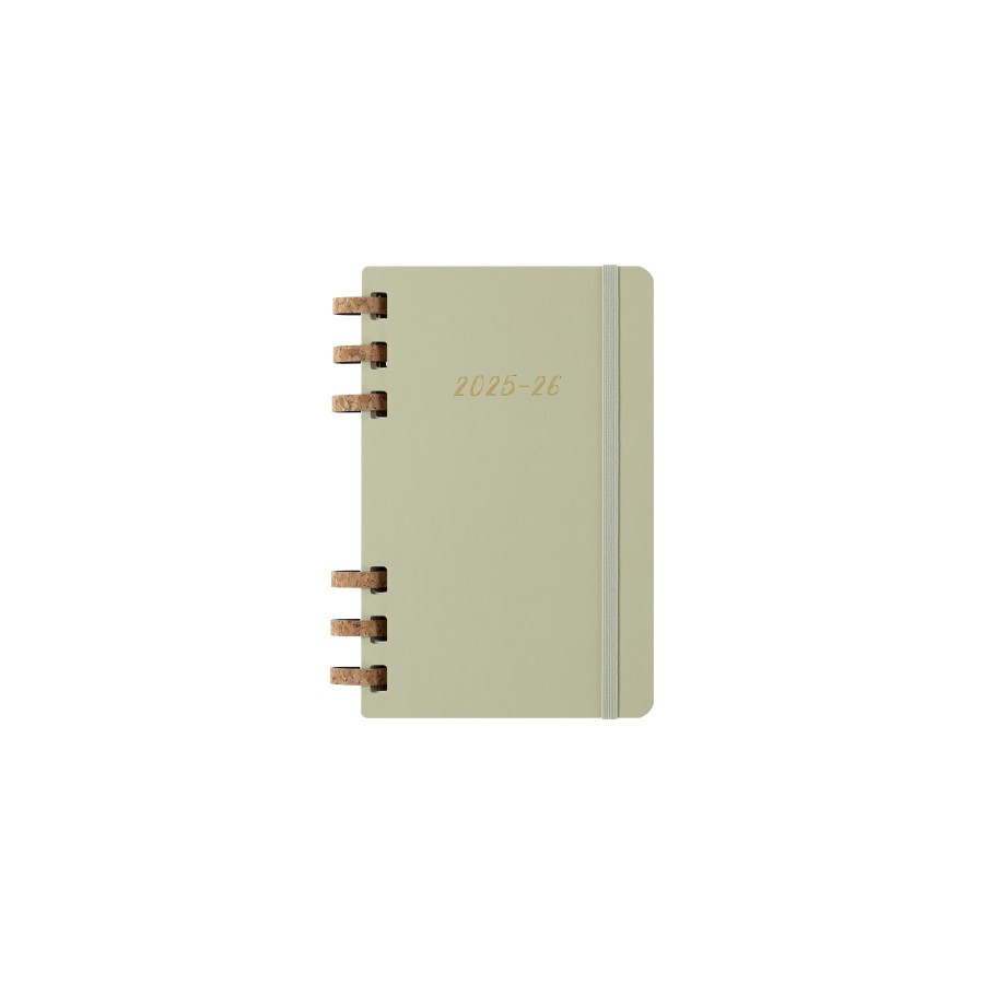 26159-AGENDA 12M 2026 ESPIRAL ACADEMICA L (13 X 21 CM) KIWI TAPA DURA MOLESKINE DHSPK5212AMWH3Y26