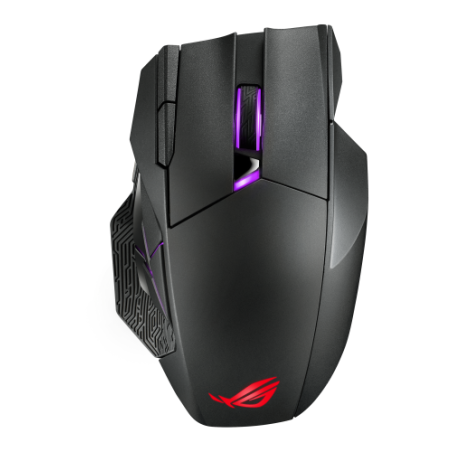 26484-ASUS ROG Spatha X raton mano derecha RF Wireless+USB Type-A Optico 19000 DPI
