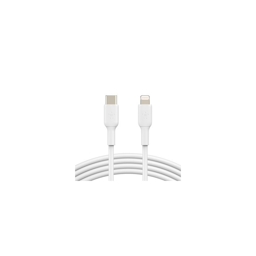 26657-Belkin CAA003BT1MWH cable de conector Lightning 1 m Blanco 26657-Belkin CAA003BT1MWH cable de conector Lightning 1 m Blanco