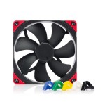 26707-NOCTUA VENTILADOR CAJA NF-A14 PWM CHROMAX. BLACK. SWAP , 140MM FAN, 140X140X25MM, 12V, 1500RPM/300RPM, 24,6 DB(A),