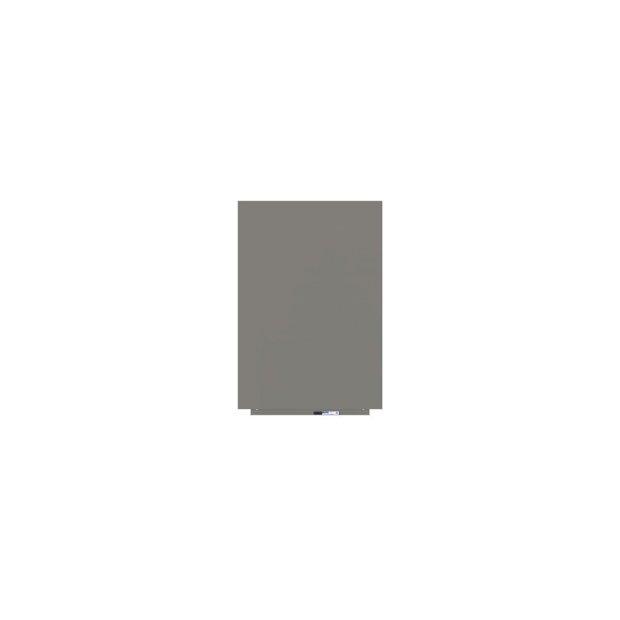 2689-PIZARRA SIN MARCO SKINWHITEBOARD COLOR GRIS CEMENTO ESCALA DE GRISES. MEDIDA 75X115CM MAGNETICA MODULAR ROCADA 6420