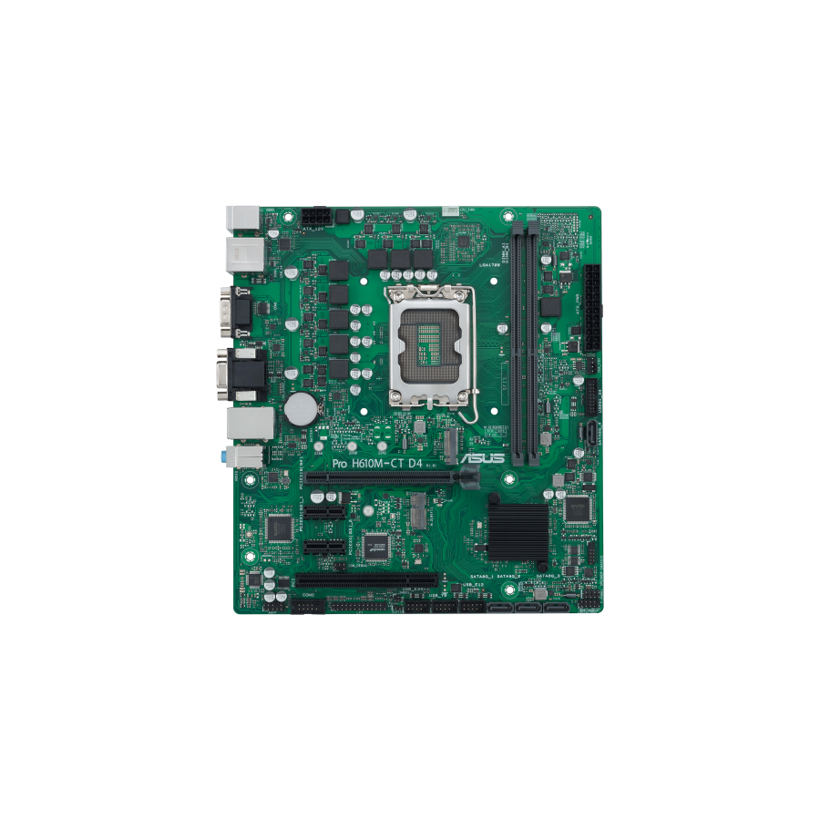 26981-ASUS PRO H610M-C D4-CSM Intel H610 LGA 1700 micro ATX 26981-ASUS PRO H610M-C D4-CSM Intel H610 LGA 1700 micro ATX