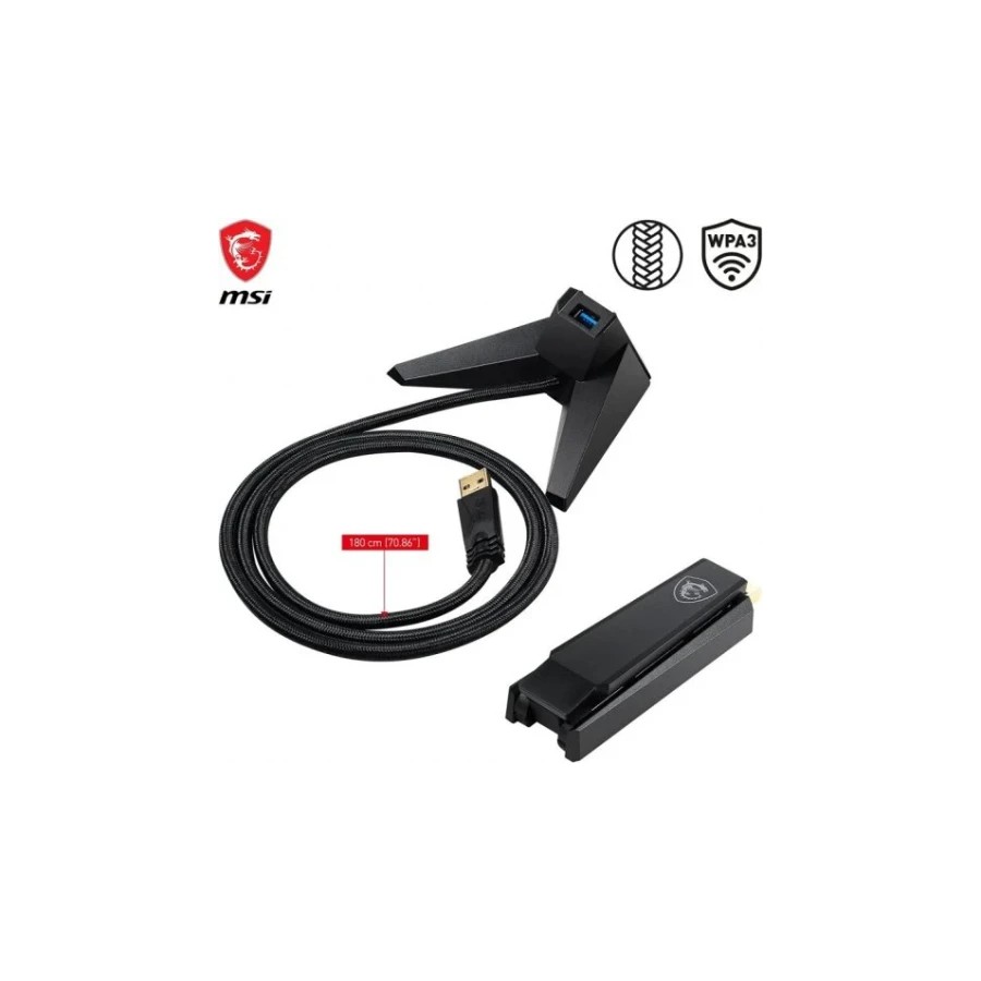 27057-TARJETA DE RED MSI AX1800,WIFI (USB) 27057-TARJETA DE RED MSI AX1800,WIFI (USB)