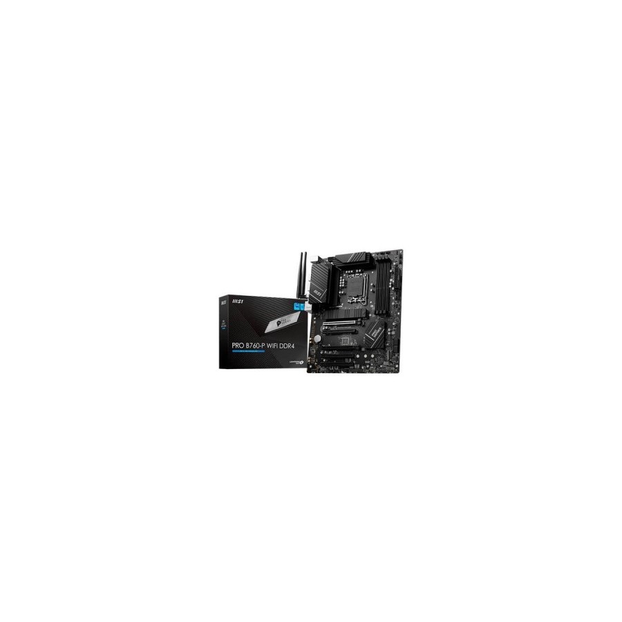 27130-PLACA MSI PRO B760-P WIFI DDR4,INTEL,1700,B760,4DDR4,WIFI,MATX