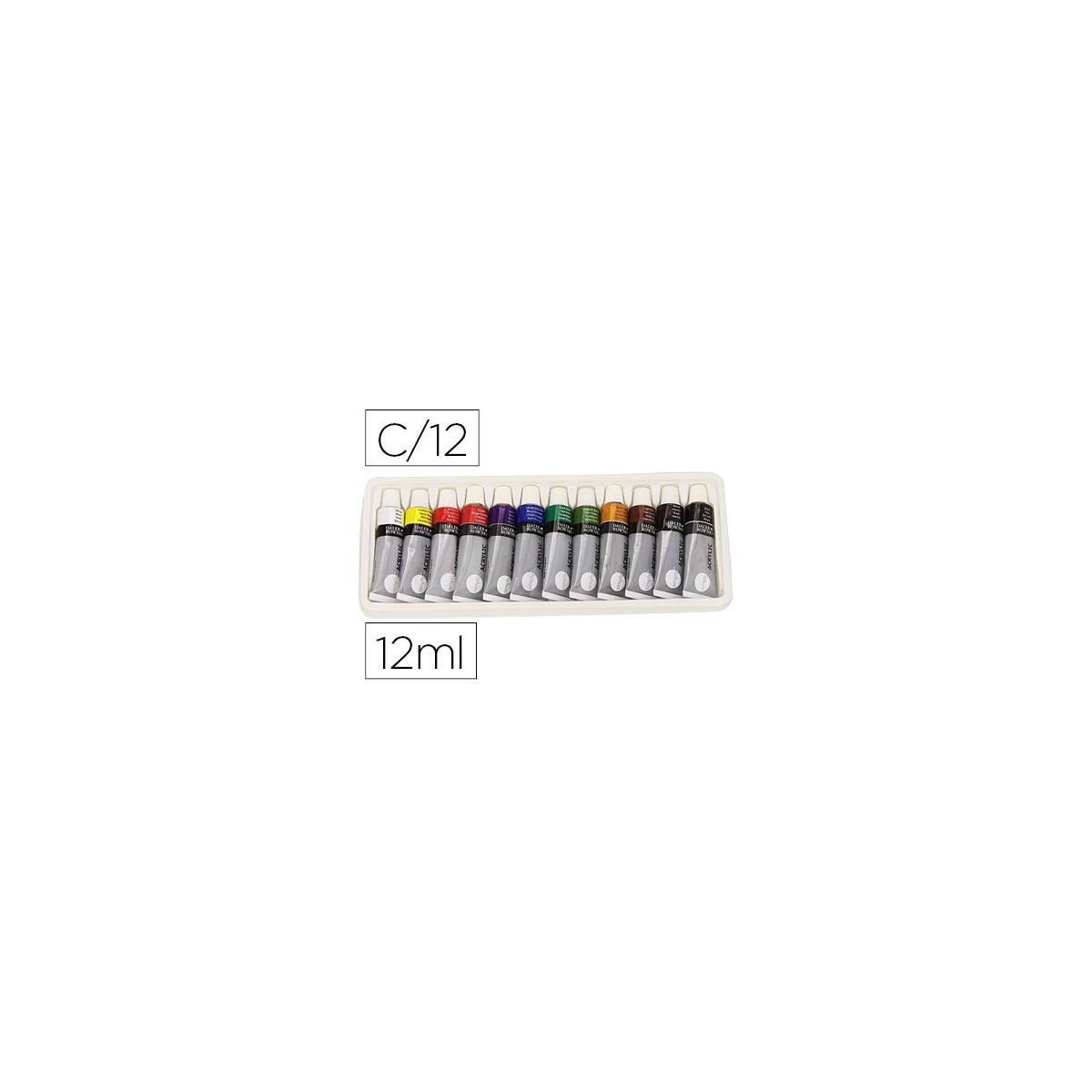 SET PINTURA ACRiLICA 12X 12ML SIMPLY DALER ROWNEY D126500012