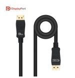 27254-Nanocable 10.15.2502 cable DisplayPort 2 m Negro